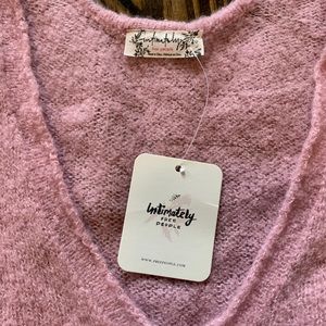 Intimately Free People Oversized V-Neck Sweater